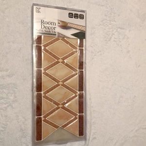 Peel & stick tile, 10 sheets, water resistant